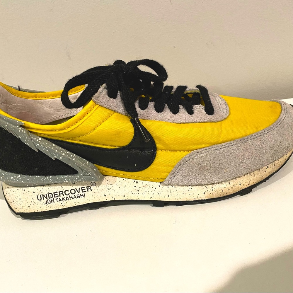 Nike Undercover Daybreak Mens 7 Yellow Bright Citron Lace Up Low Top